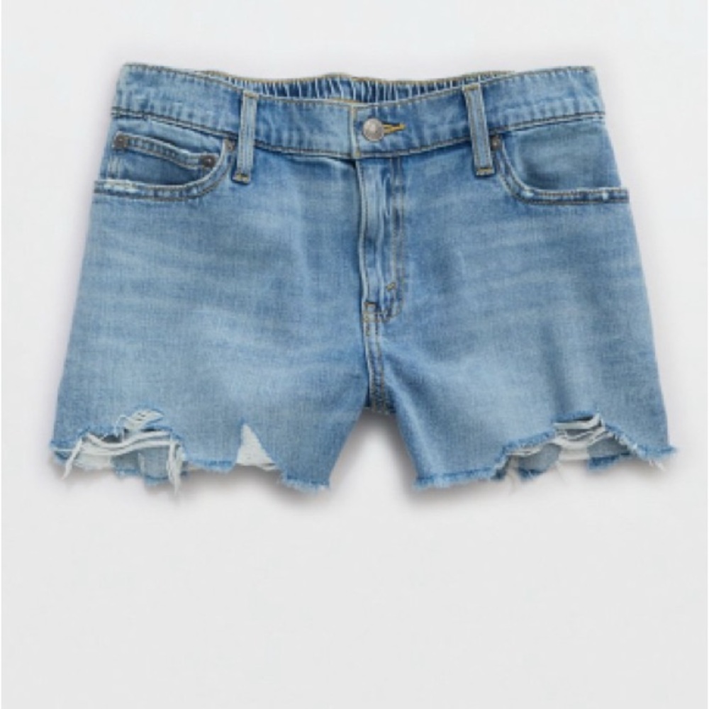 NWT Aerie Denim Distressed Shorts